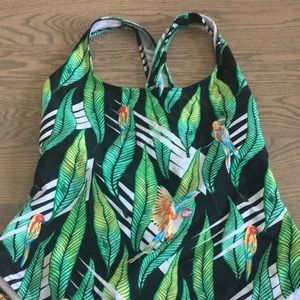Cupshe one piece size Xl runs small worn once